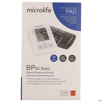 Microlife bp b2 basic tensiometre bras    otc sol