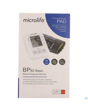 Microlife bp b2 basic tensiometre bras    otc sol