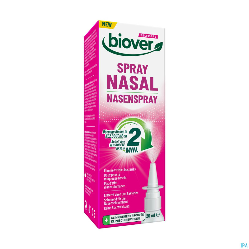 Biover selfcare spray nasal 2min    20ml