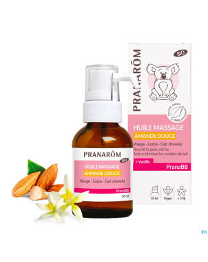 Pranarom pranabb hle massage amande douce van.30ml