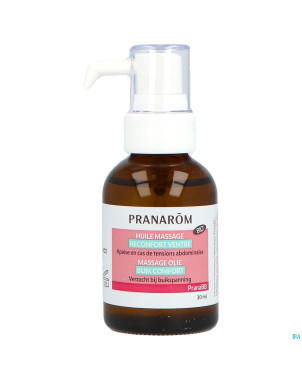 Pranarom pranabb huile massage reconf.ventre 30ml