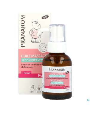 Pranarom pranabb huile massage reconf.ventre 30ml