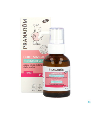 Pranarom pranabb huile massage reconf.ventre 30ml