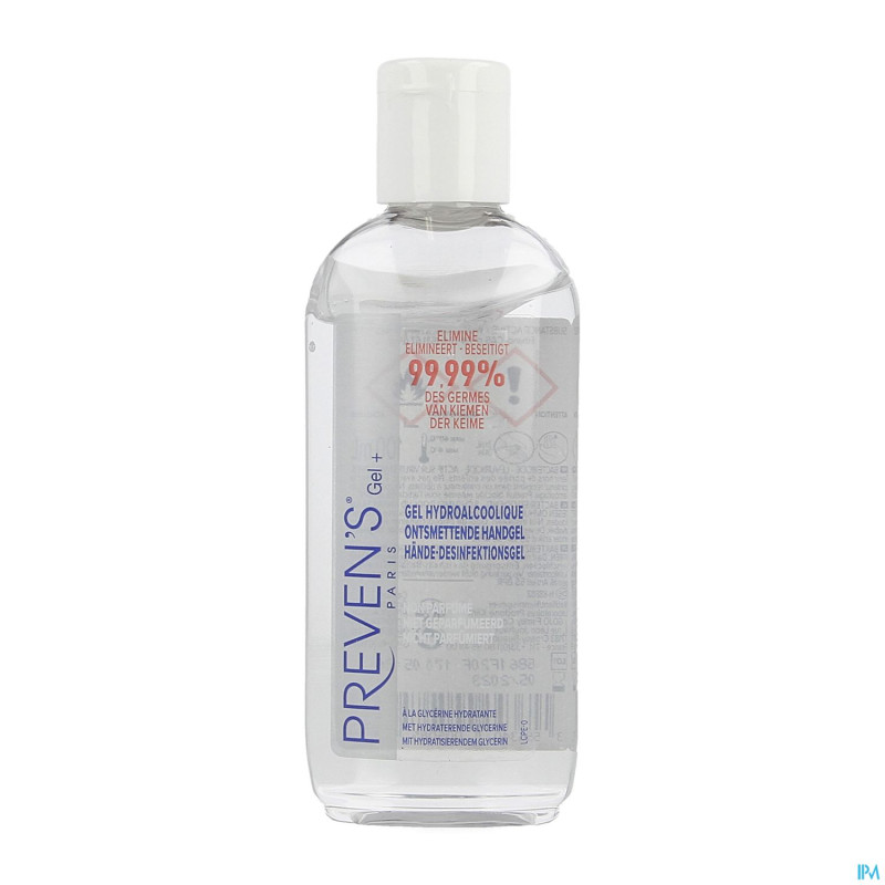 Preven's gel+ hydroalcool. s/parf 100ml