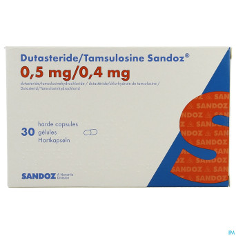 Dutasteride tamsulosine sandoz 0,5/0,4mg caps  30