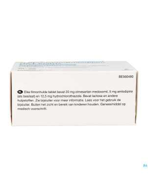 Olmesart/amlodip/hct viatris 20/5/12,5 comp pel 98