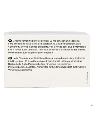 Olmesart/amlodip/hct viatris 20/5/12,5 comp pel 98