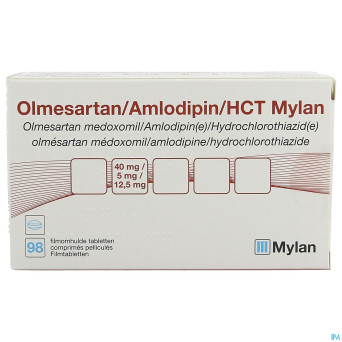Olmesart/amlodip/hct viatris 40/5/12,5 comp pel 98