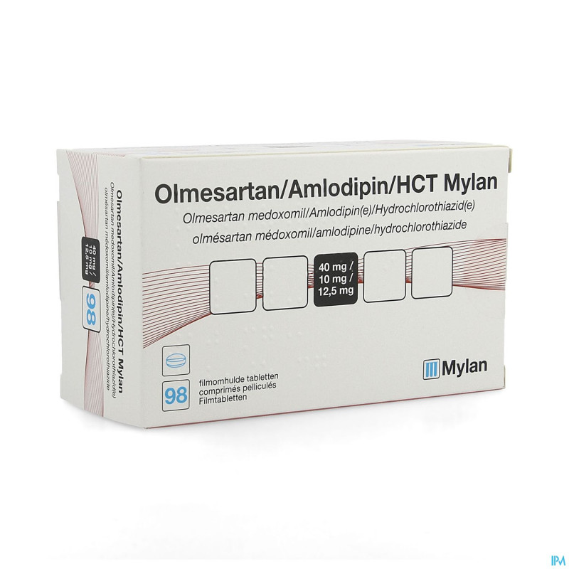 Olmesart/amlodip/hct viatris 40/10/12,5 comp pel98