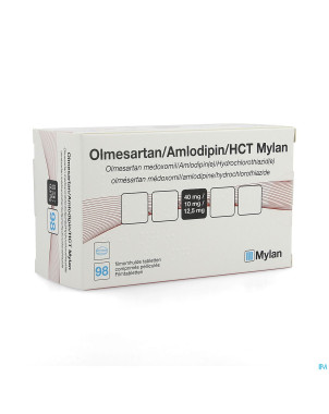 Olmesart/amlodip/hct viatris 40/10/12,5 comp pel98