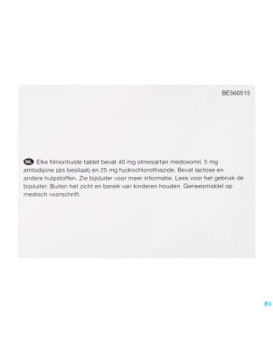 Olmesartan/amlodip/hct viatris 40/5/25 comp pel 98