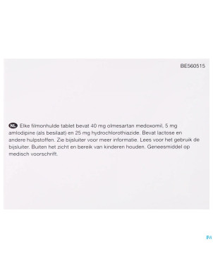 Olmesartan/amlodip/hct viatris 40/5/25 comp pel 98