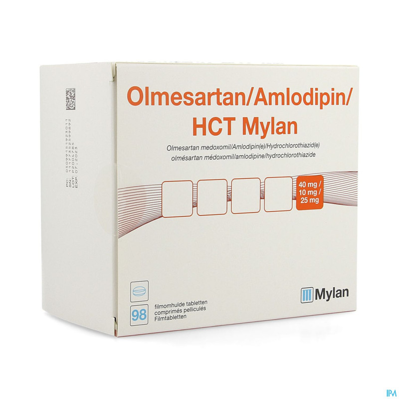 Olmesartan/amlodip/hct viatris 40/10/25 comp pel98