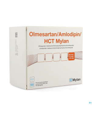 Olmesartan/amlodip/hct viatris 40/10/25 comp pel98
