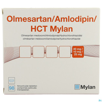 Olmesartan/amlodip/hct viatris 40/10/25 comp pel98