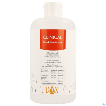 Dax clinical desinfectant main    fl souple 500ml