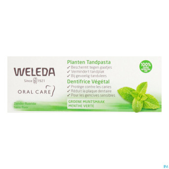 Weleda dentifrice vegetal tube 75ml