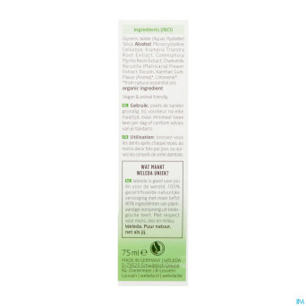 Weleda dentifrice vegetal tube 75ml