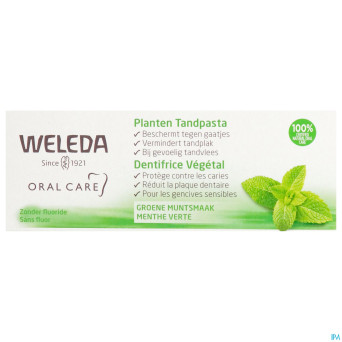 Weleda dentifrice vegetal tube 75ml