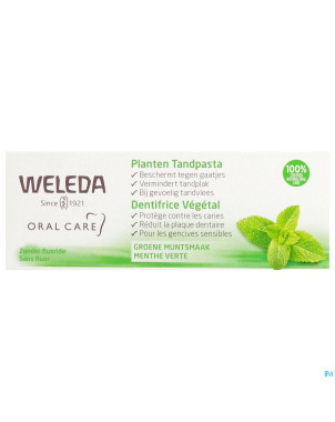 Weleda dentifrice vegetal tube 75ml