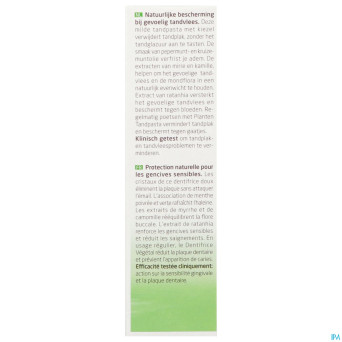 Weleda dentifrice vegetal tube 75ml