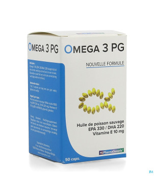 Omega 3 pg pharmagenerix caps 50 nf