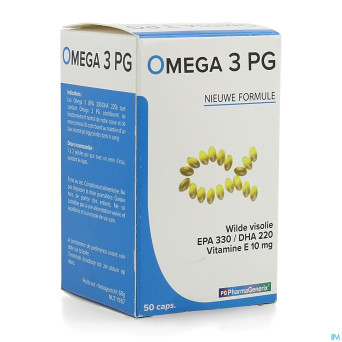 Omega 3 pg pharmagenerix caps 50 nf