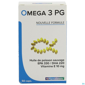 Omega 3 pg pharmagenerix caps 50 nf