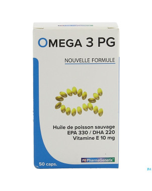 Omega 3 pg pharmagenerix caps 50 nf