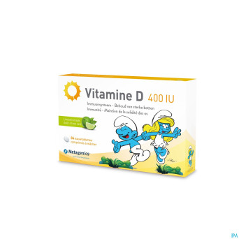 Vitamine d 400iu metagenics schtroumpfs comp 84