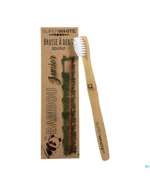 Superwhite brush bambou junior