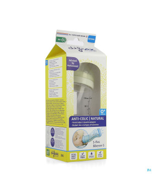 Difrax biberon-s natural creme 170ml