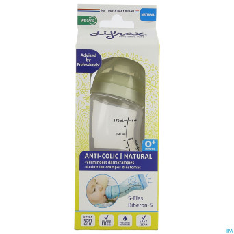 Difrax biberon-s natural creme 170ml