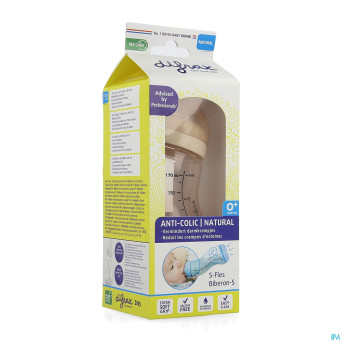 Difrax biberon-s natural rose 170ml