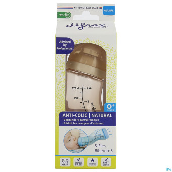 Difrax biberon-s natural rose 170ml