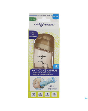 Difrax biberon-s natural rose 170ml