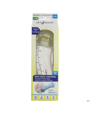 Difrax biberon-s natural creme 250ml