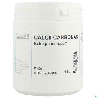 Calcium carbonate extralourd 1kg febelcare