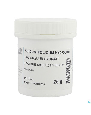 Folique acide hydrate 25g febelcare