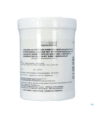 Vaseline aq. sesq sorbitan ftm 1kg febelcare