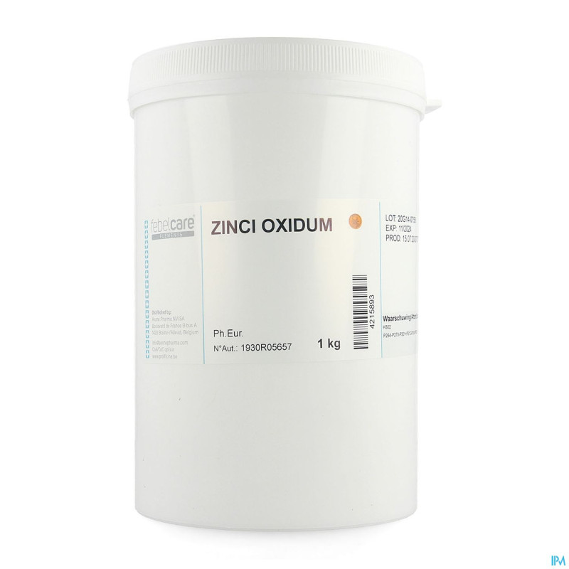 Zinc oxyde 1kg febelcare