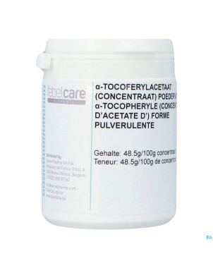 Alpha-tocopheryle acet.con.pdr vit e 100gfebelcare
