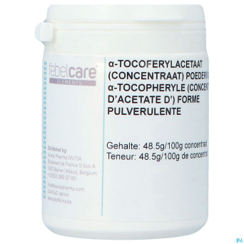 Alpha-tocopheryle acet.con.pdr vit e 100gfebelcare