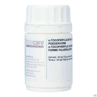Alpha-tocopheryle acet.con.pdr vit e 25g febelcare
