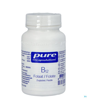 Pure encapsulations b12 folate    pot comp suc. 90