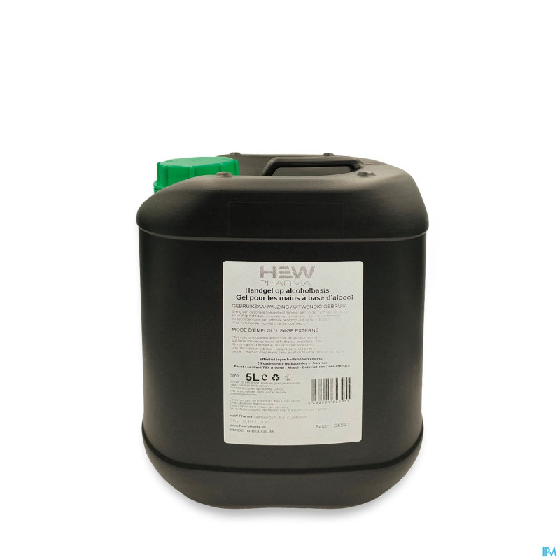 Gel main hydroalcoholique 5l    hew pharma