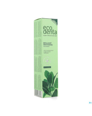 Eco denta dentifrice blanch. hle ess. menthe 100ml