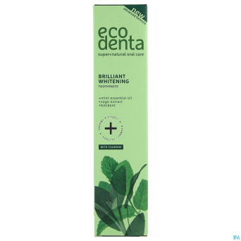 Eco denta dentifrice blanch. hle ess. menthe 100ml