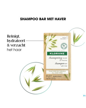 Klorane capil. sh solide avoine 80g