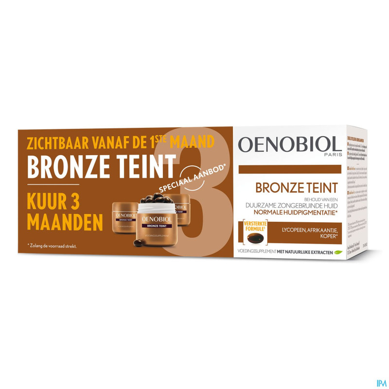 Oenobiol teint bronze    caps 3x30